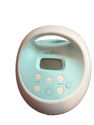 Spectra S1 Plus Electric Breast Pump, Battery Operated, Blue/White (pump only) 