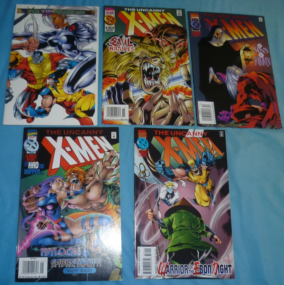 Uncanny X-Men #257-265, 269-282, 320-335,337,338 viele Newsstand 1st printings - Bild 4 von 4