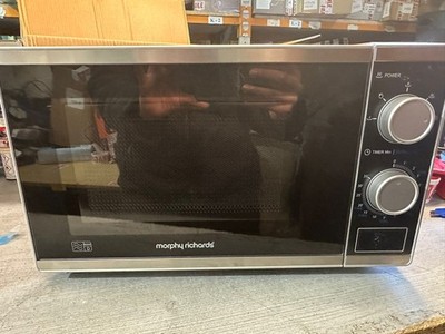 Morphy Richards 20L 800W Solo Standard Mikrowelle - Silber