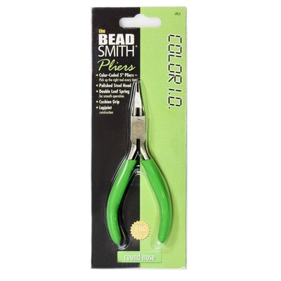 BeadSmith  Economy Color I.D. Round Pliers with Double Spring * Tools