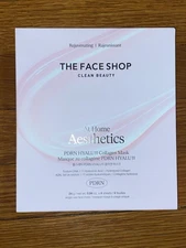 THE FACE SHOP At Home Aesthetic PDRN HYALU11 Collagen Mask 4 Sheets