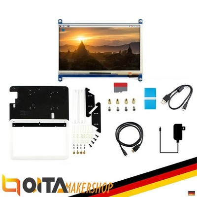 WaveShare kapazitives 7-Zoll-Touch-LCD Display Kit, SD-Karte & Netzteil, 17154