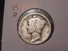 1918-D MERCURY DIME POPULAR DATE SHIPS FREE