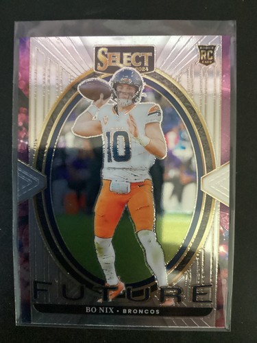 2024 Panini Select - Select Future #7 Bo Nix Rookie (RC) Denver Broncos