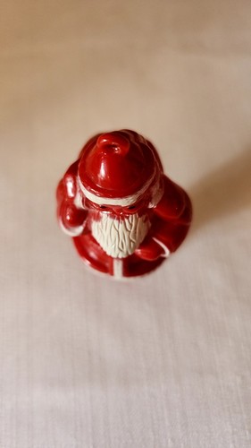 Vintage 1950s Rosen Rosbro Plastic Santa Claus Christmas Ornament - Picture 5 of 6