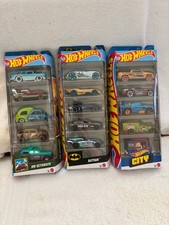 Hot Wheels LOT OF 5 PACKS bottom tabs cut off NEW READ DESCRIPTION PLEASE