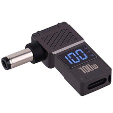 USB C To DC 5.5x2.1mm Power Charging Adapter Type C Female 100W Display Plug