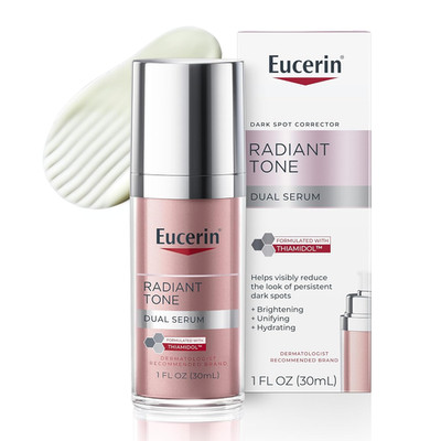 Eucerin Radiant Tone Dual Serum Dark Spot Corrector, Dark Spot Serum with Thiami