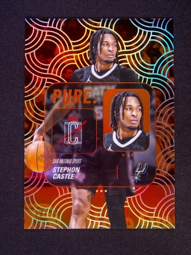 2025 Topps Signature Stephon Castle Orange (RAW)