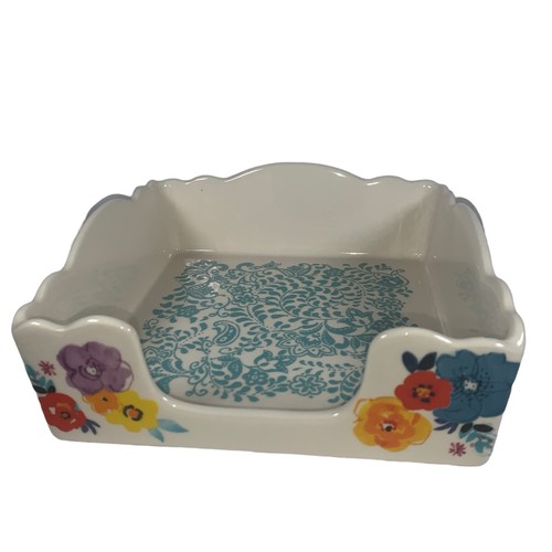 The Pioneer Woman Flohmarkt Serviettenbox und 4-teiliges Untersetzer Set - Bild 6 von 10