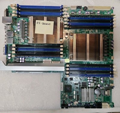 Supermicro X9DRW-IF Dual Intel Socket LGA2011 DDR3 Motherboard - USED WORKING