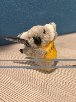 Australia Koala Bear Mini Plush Hugger Clip Boomerang 2.5 Inch Stuffed Animal