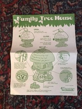 Family Tree House, Kenner, 1975, Directions,