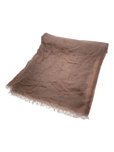 Echarpe femme GUCCI laine rose occasion