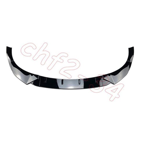 For Hyundai Elantra GT Hatchback Glossy Black Front Bumper Lip Spoiler 2019-2020 - Foto 2 di 9