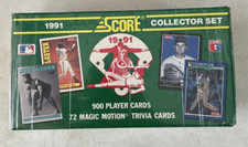 1991 Score Collector Baseball Card Set 900 Player Cards Brand New Factory Sealed