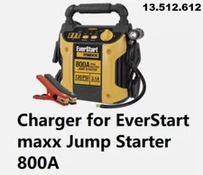 🔥AC/DC Adapter Power Charger For EverStart maxx J7CCE J7CE Jump Starter 800A