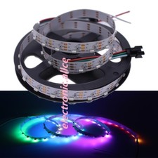 DC5V 1M WS2812B IC 60led/m10mm wide RGB Addressable 0420 SMD side led strip IP20