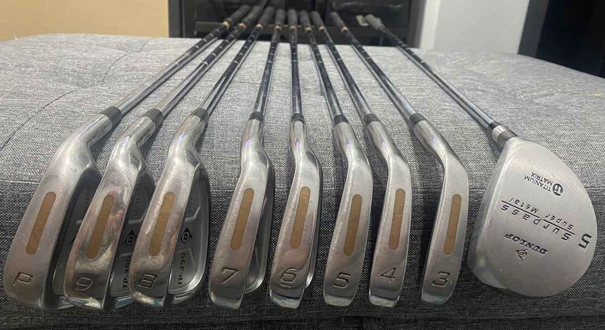DUNLOP Powerpoint Tour - TP-350 - Iron Set 3-PW + 5 Wood 9-pcs - Nickel Steel