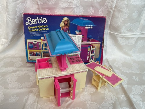 Barbie 9119 cuisine de rêve avec boite accessoires 1984 original Mattel vintage rétro #66 - Photo 4/13