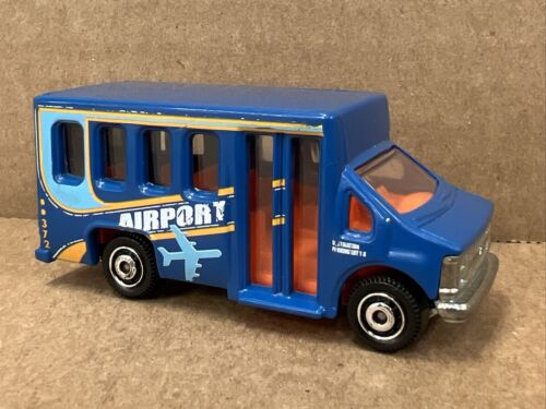 Matchbox 1998 Chevy Transport Bus Airport Shuttle Van - Foto 1 di 8