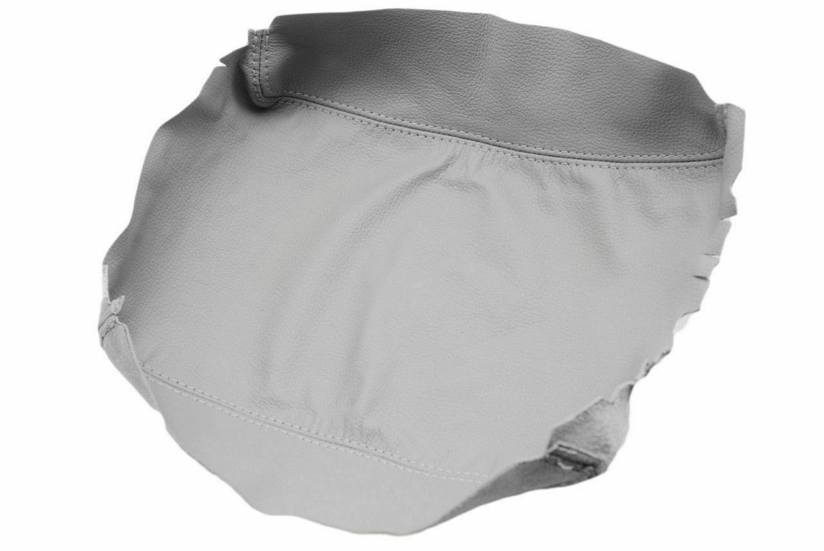 Pieliz Gray Vinyl Cover For BMW X5 E53 Center Console Armrest (2000-2006) – Durable & Easy Install