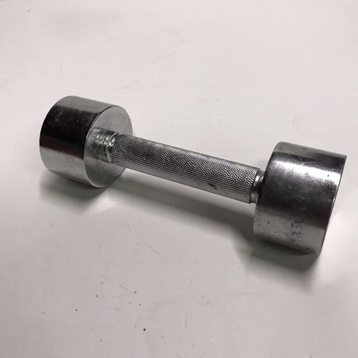 Marcy Poignées d'haltères filetées chromées réglables de 35,6 cm pour