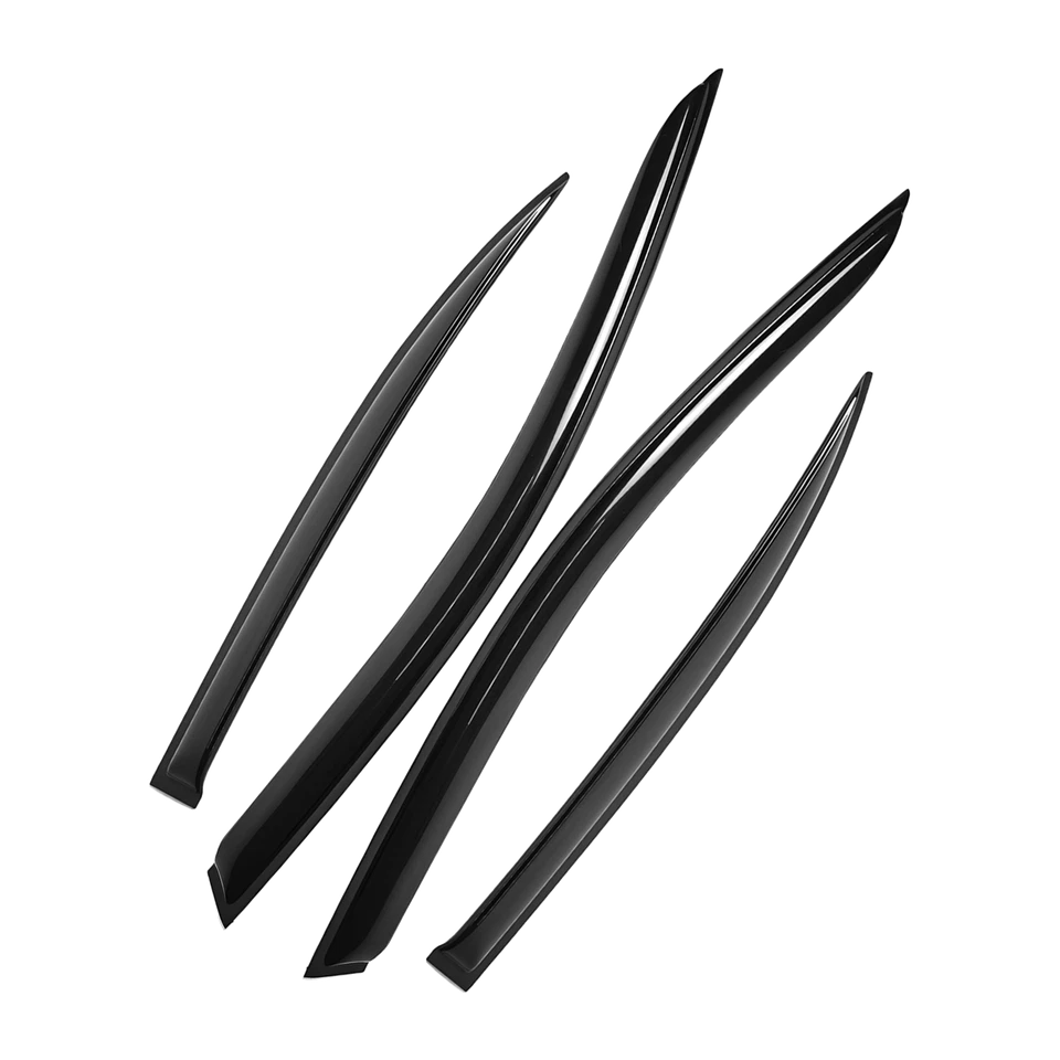 Para Volkswagen VW Jetta MK6 JDM 2011-2018 Visera de ventana Protectores de lluvia Deflector Foto 4 de 4