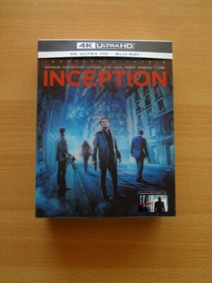 Inception 4K UHD Blu Ray SteelBook (Filmarena Exclusive) FAC