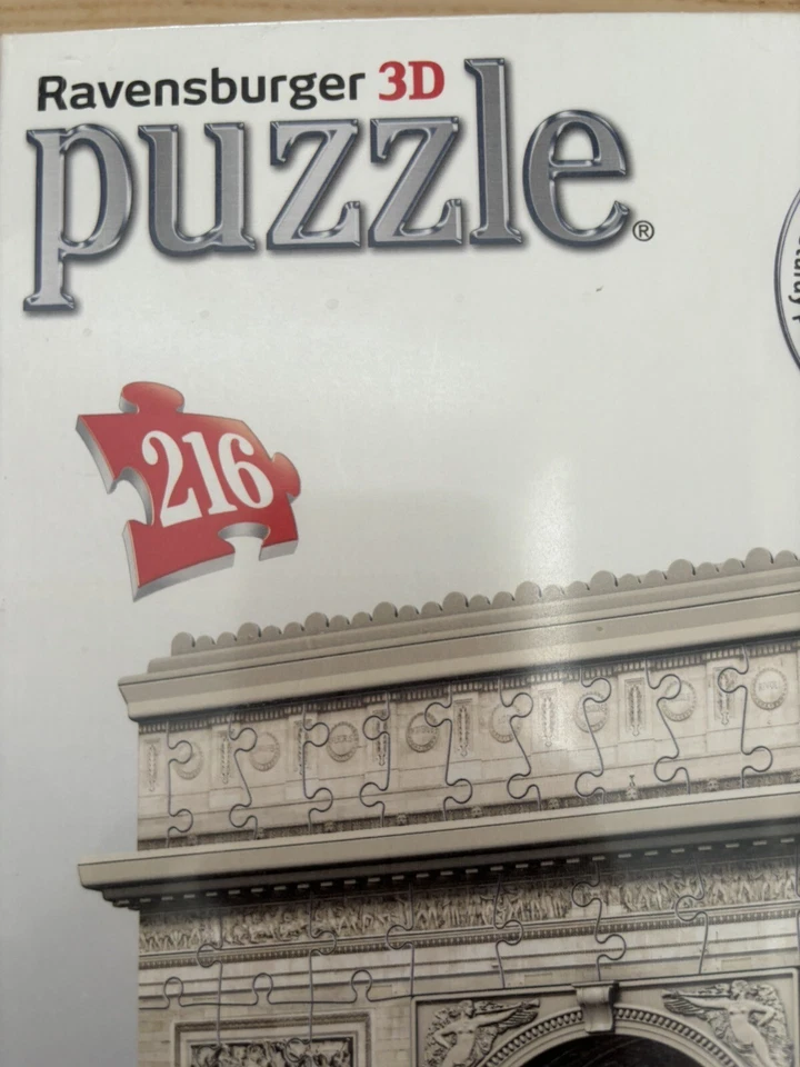 Ravensburger Arc de Triomphe, 216pc 3D Jigsaw Puzzle - image 4 of 4