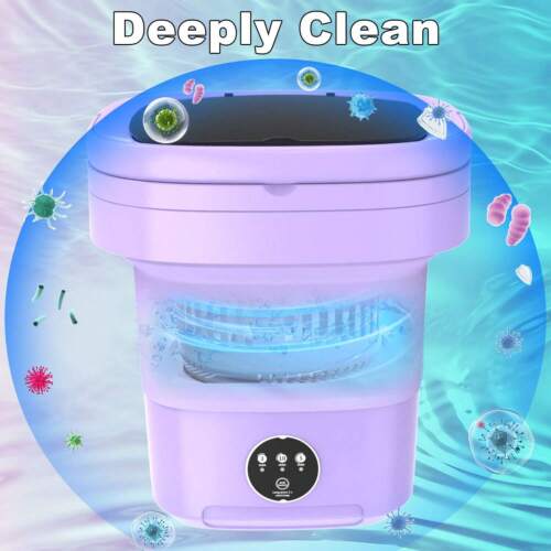 Portable Washing Machine, 13 Liter Upgraded Mini Washer and Spin Dryer. - Picture 2 of 5