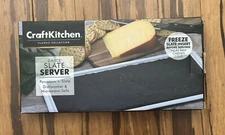 Charcuterie Board Slate Server CraftKitchen  Porcelain And Slate