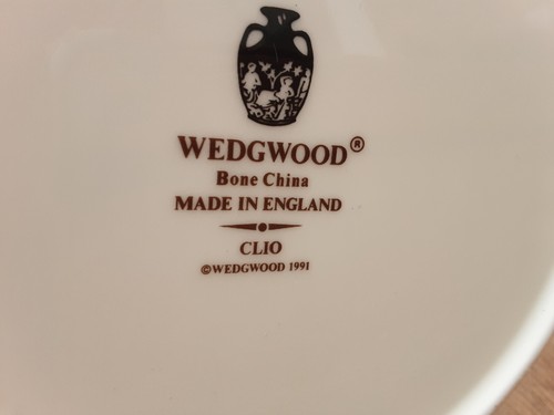 Wedgewood Bone China Clio Schmuckschatulle 1992 Neu in OVP - Bild 5 von 6