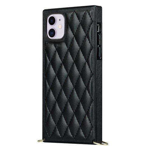 For iPhone 15/14+/13/12/11 XR SE 8 Crossbody Leather Case Slim Phone Back Cover - Picture 14 of 36