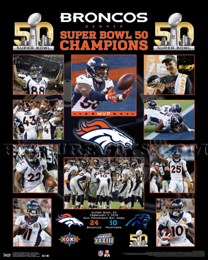 Broncos super bowl 50 cheap jersey