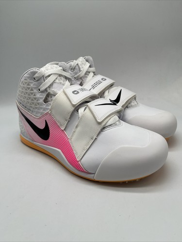 Nike Zoom Javelin Elite 3 Track Spike White Hyper Pink AJ8119-101 Mens Size 11.5