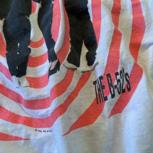 Vtg 1990 B-52's Shirt Screen Stars Single Stitch Tour Band Concert Tshirt XXXL - Picture 12 of 21