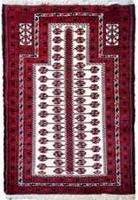 3'2" x 4'9"Traditional Oriental Prayer Rug