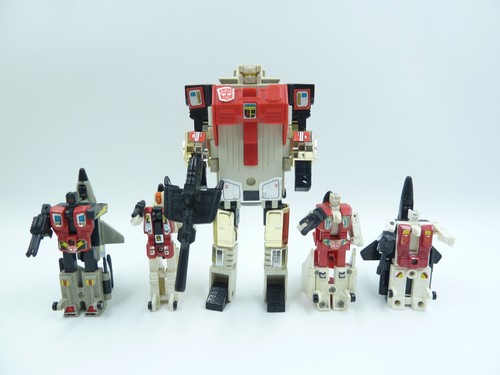 Transformers G1 Superion Silverbolt Slingshot AirRaid Firflight Skydive Combiner - Bild 7 von 17