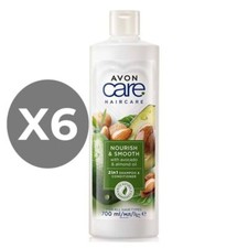 Avon Care Nourish & Smooth 2-in-1 Shampoo & Conditioner - 700ml X 6 6.07 per litre