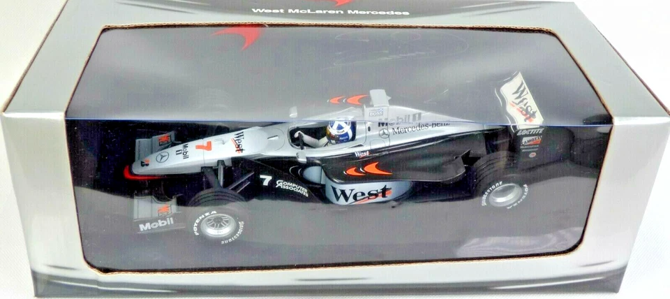 McLaren Signed David Coulthard 1998 Mp 4/13 Formula 1 Toy Car Mercedes Autograph - Image 2 of 4