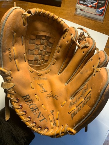 Guante de béisbol Regent 07430 "Lenny Dykstra" mano derecha vintage hecho a mano - Imagen 1 de 6