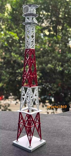 Torre Segnaletica Torre 1:150 Alta Tensione Torre Elettrica Scena Plastica Modellino Giocattolo - Foto 2 di 26