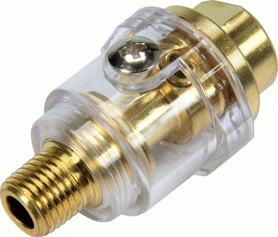 VOREL Mini-Öler 1/4" Druckluft-Öler Nebler Schlagschrauber Schleifer Nebelöler Ölgeber