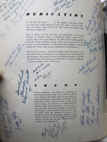 SHS Yearbook, 1951, Stockton High School, Stockton CA - Picture 3 of 7