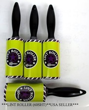 LOT OF 2,4,10-60 SHEET LINT ROLLER,LINT REMOVER ,BRUSH,PET HAIR REMOVER-LB60