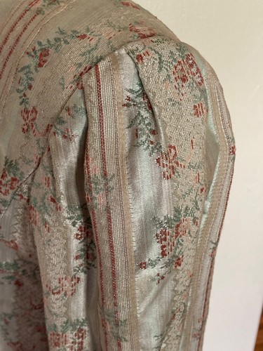 Vtg MJ Concepts in Sportswear Victorian Open Cropped Brocade Jacket Women's XS/S - Picture 10 of 16
