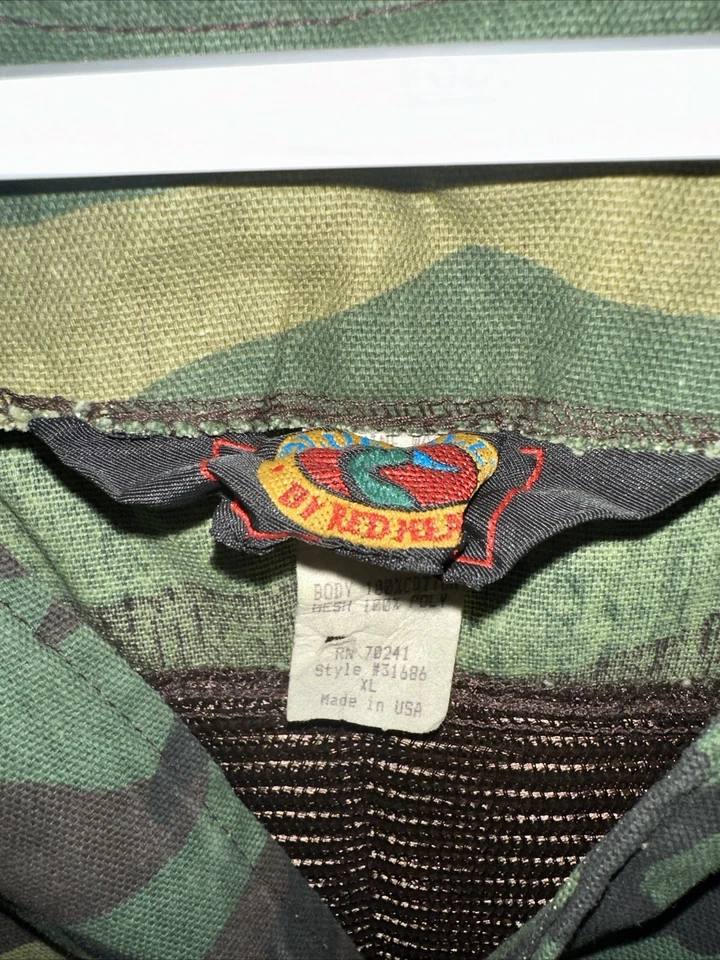 Blue Bill by Redhead Canvas Hunting Vest Mens Size XL Camo FREE SHIPPING - Image 3 of 4