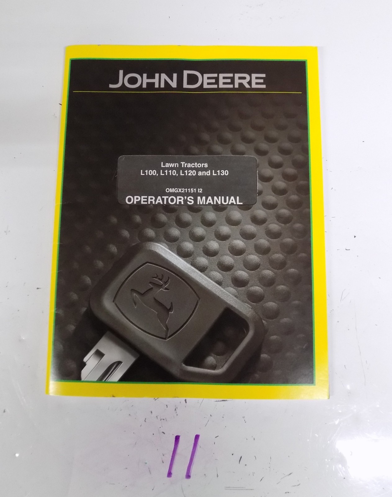 John Deere L100 L110 L120 L130 Lawn Tractor Owner Operator Manual OMGX21115  I2 | eBay