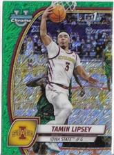 TAMIN LIPSEY 2025 BOWMAN CHROME GREEN SHIMMER REFRACTOR (RC)